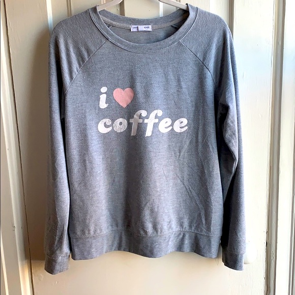 Grayson Threads Tops - Grayson Threads I Love Coffee Graphic Sweatshirt